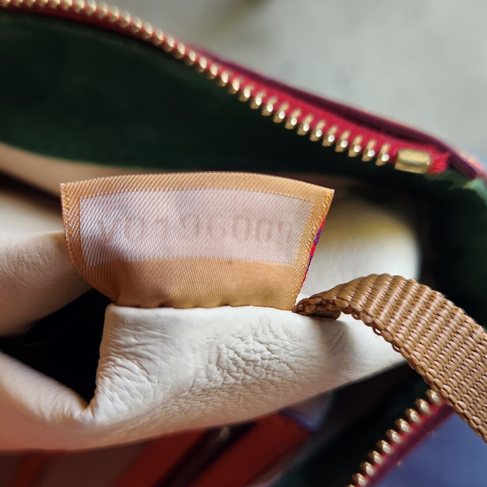 Dooney & Bourke Orange Leather Shoulder Bag - Picture 8 of 10
